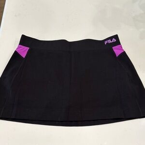 Fila Women's Black and Purple Skort. NWOT.